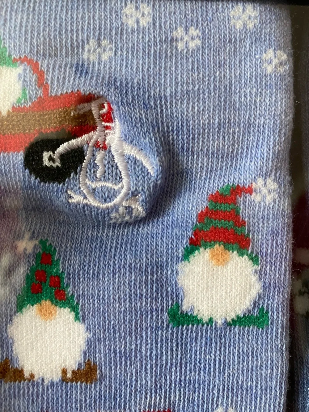 Penquin 4-pack Christmas novelty crew socks gift set New in Box